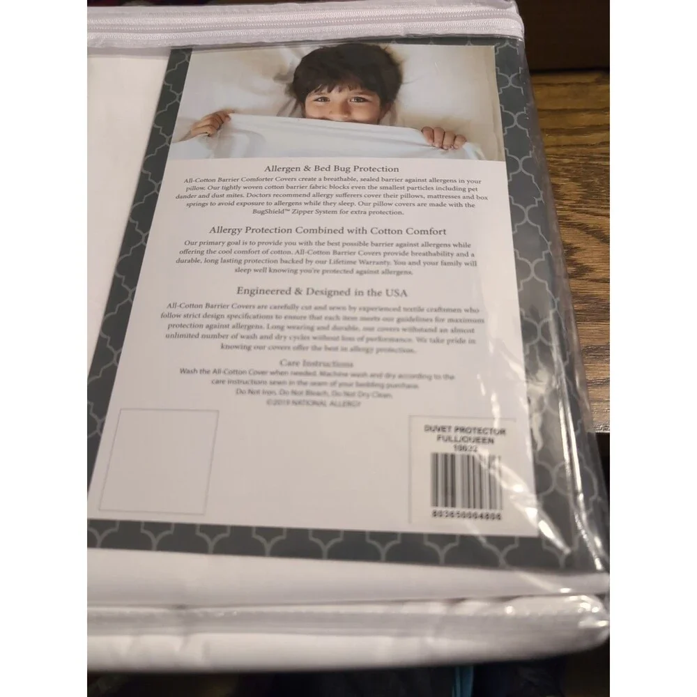 National Allergy Duvet Protector Full/Queen